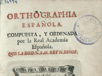Orthographia española /| Reprod. digital.