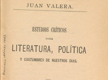 Estudios críticos sobre literatura, política y costumbres de nuestros días /| Reprod. digital.