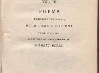 The works of Robert Burns| : with an account of his life, and a criticism on his writings, to which 