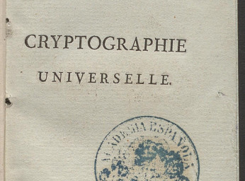 Cryptographie universelle, ou Essai sur la cryptographie /| Reprod. digital.| Essai sur la cryptographie.