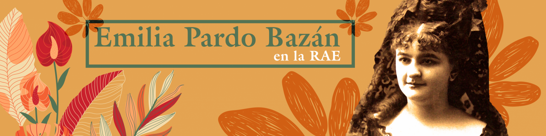 Emilio Pardo Bazán en la RAE.