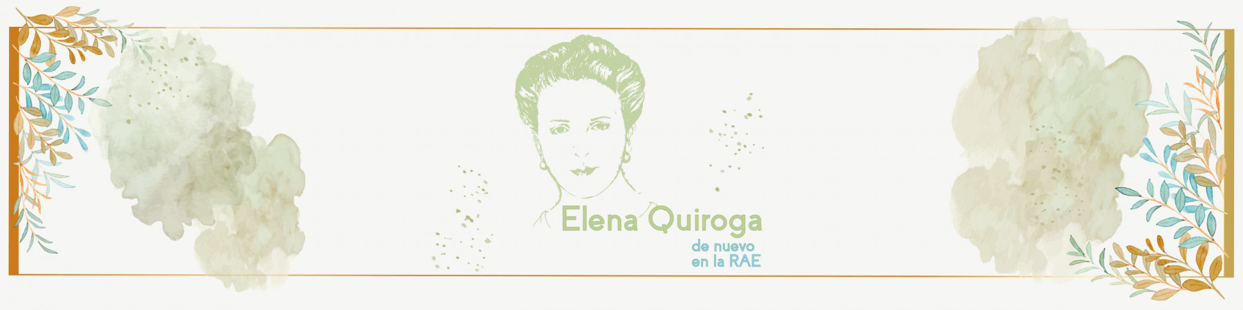 «Elena Quiroga de nuevo en la RAE»