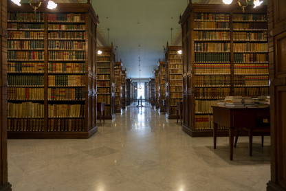 Vista general de la biblioteca académica