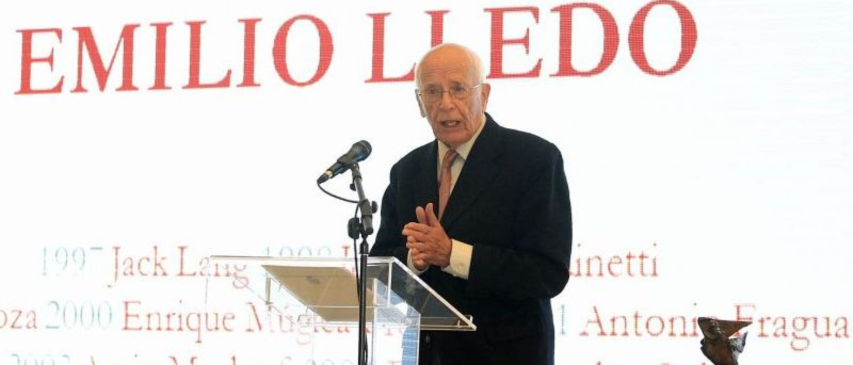 Emilio Lledó, Premio Princesa de Asturias de Comunicación y Humanidades 2015.