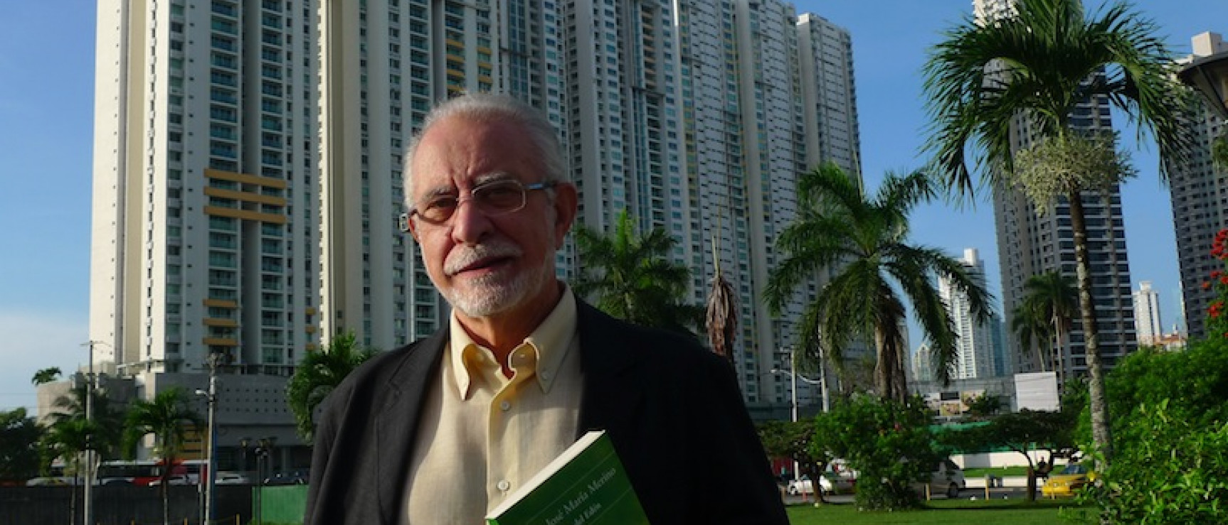 José María Merino en Ciudad de Panamá, donde ha recibido la noticia.