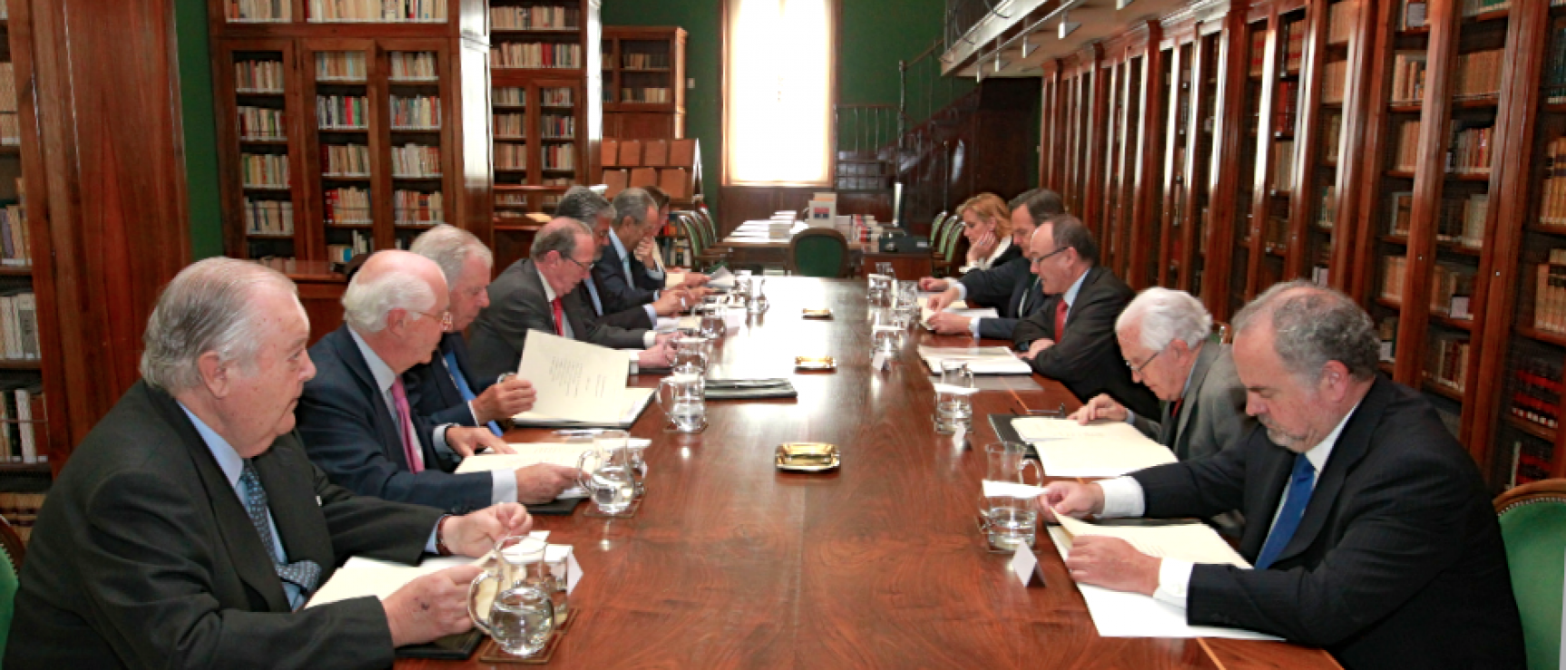 Reunión anual del patronato de la Fundación pro Real Academia Española, 2013.
