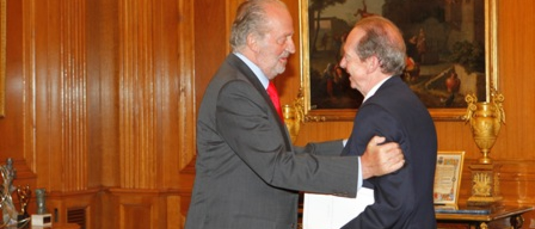 Reunión anual del patronato de la Fundación pro Real Academia Española, presidida por el rey, 2011.