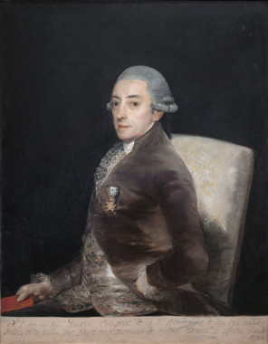 Retrato de Bernardo de Iriarte por Francisco de Goya, 1797. © Musée des Beaux-Arts de Strasbourg