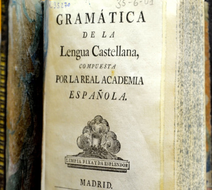 Primera gramática de la RAE, 1771