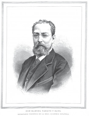 Manuel Tamayo y Baus (1829-1898). Retrato de Bartolomé Maura Montaner.