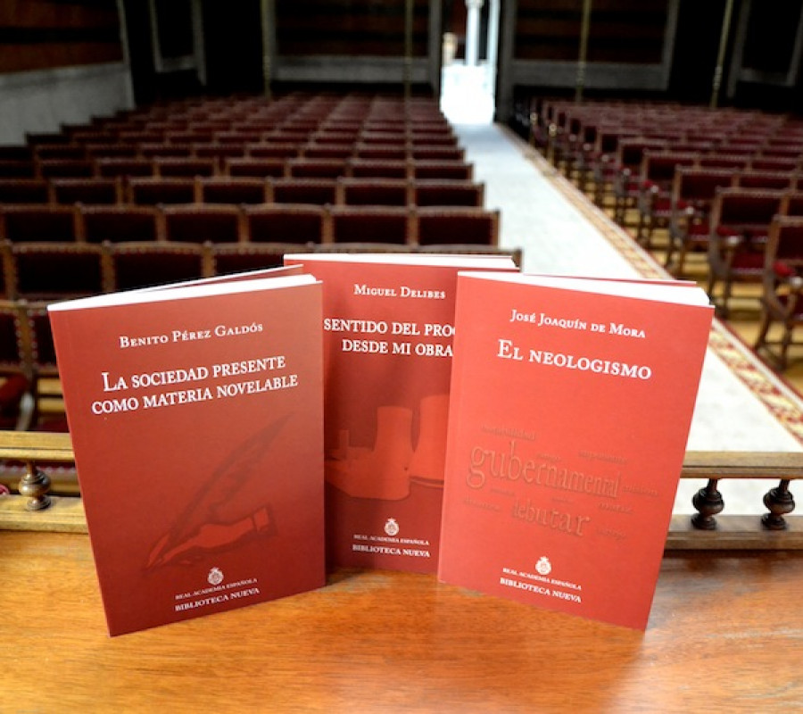 Discursos académicos, publicados por Biblioteca Nueva.