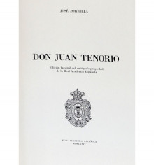Don Juan Tenorio (facsímil)