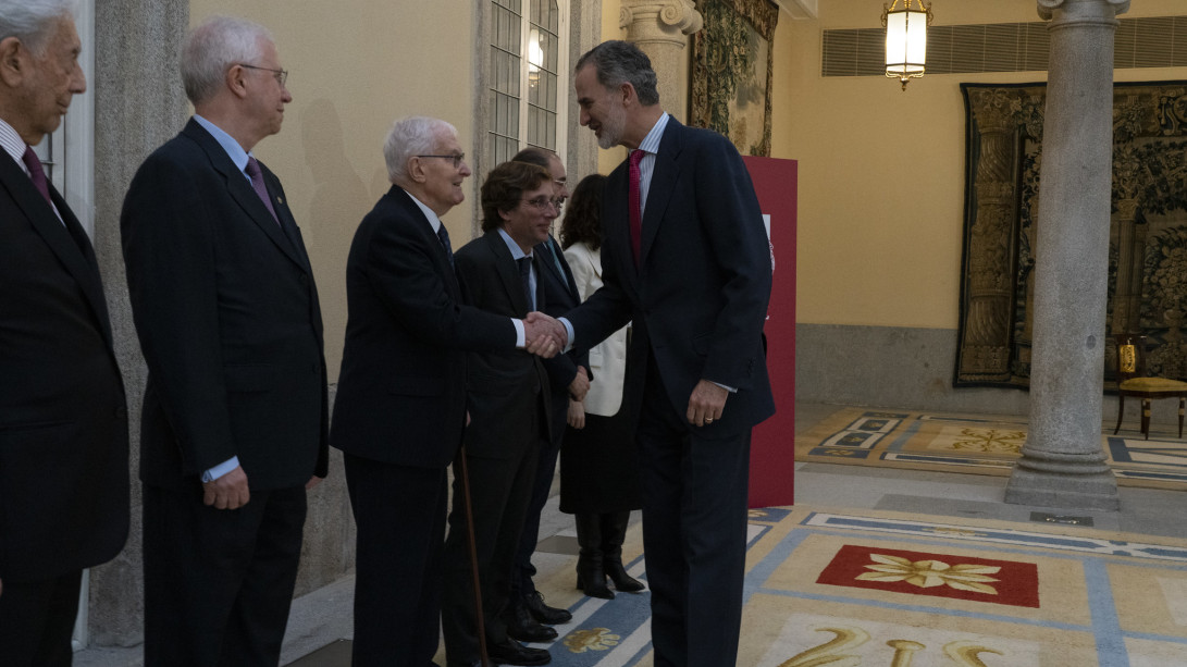 El rey preside la reunión del patronato de la Fundación pro Real Academia Española (foto: RAE)
