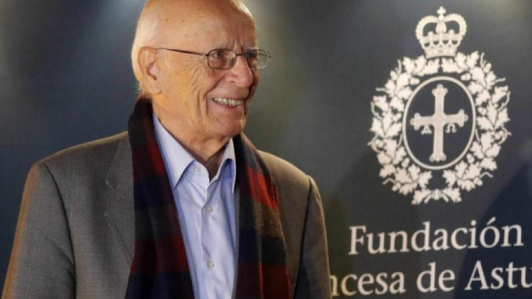 Emilio Lledó. Premio Princesa de Asturias de Comunicación y Humanidades.