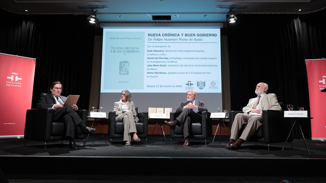 La presentación se ha celebrado en el Instituto Cervantes. Foto: IC (Augusto Almoguera)  