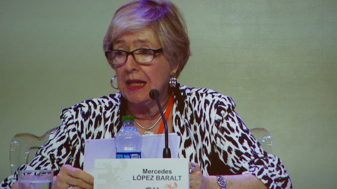  Mercedes López-Baralt habló de la poesía de Luis Palés Matos.