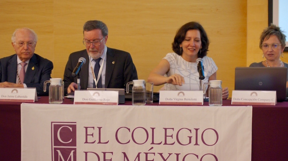 Presentación del CORDIAM en el Colegio de México.