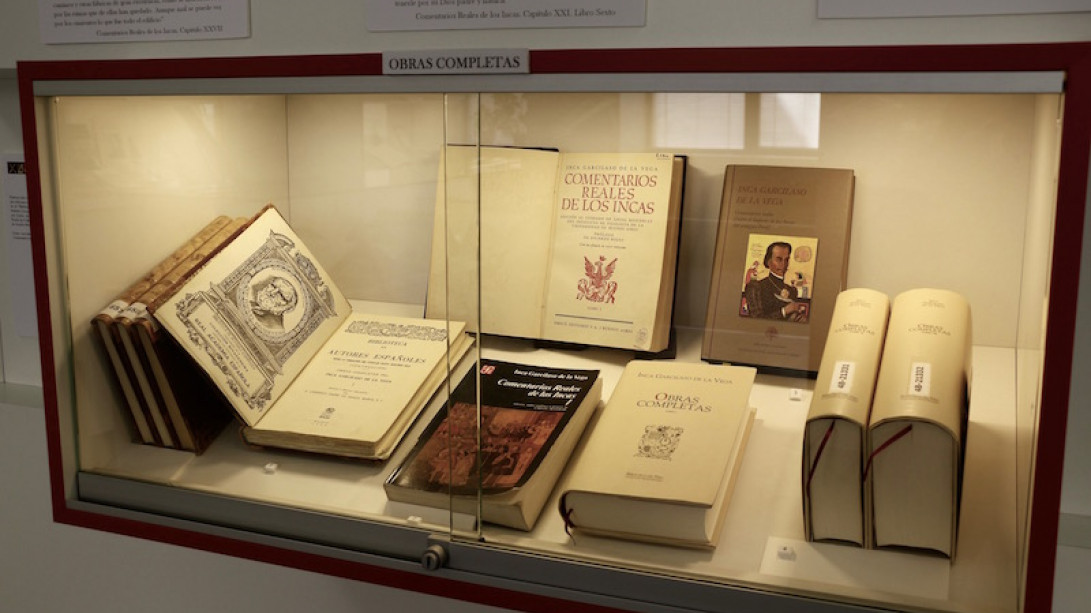 La muestra bibliográfica se une a los homenajes celebrados en Madrid.