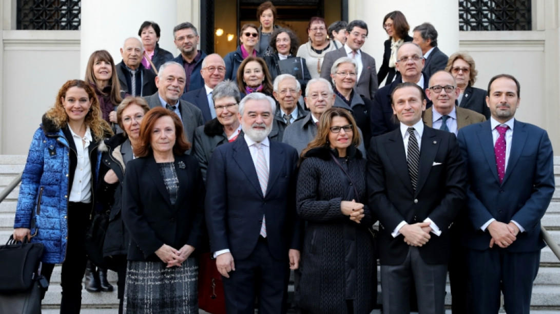 Foto de familia de la convención académica del judeoespañol.