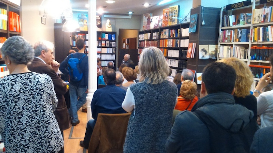 El acto se celebró en la Librería Méndez de Madrid.