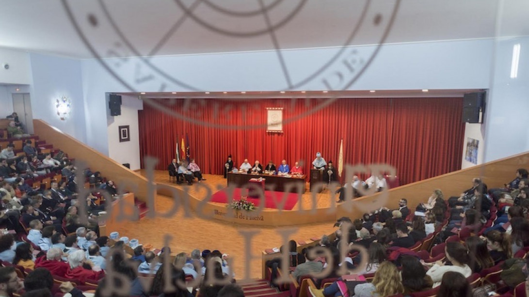 La sesión de investidura se celebró en la Facultad de Derecho. Foto: Universidad de Huelva.