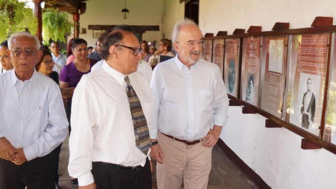 Visita a la casa museo Rubén Darío en León, Nicaragua (foto: ANL)