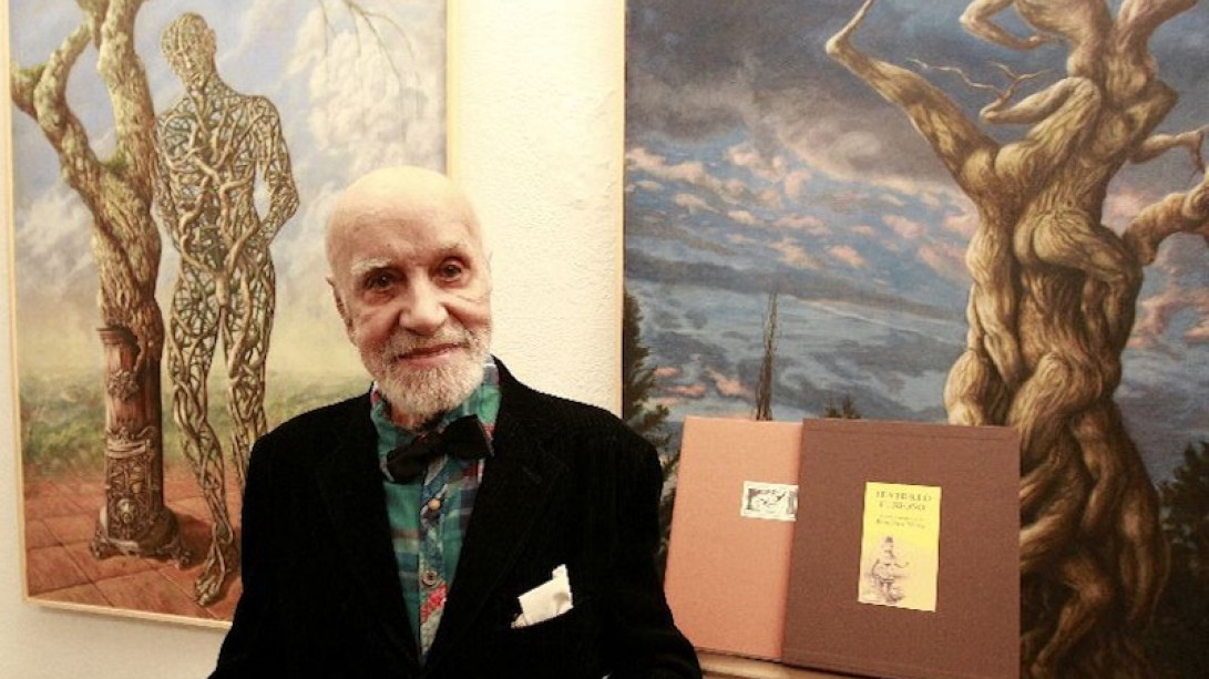 Francisco Nieva (1924-2016) en noviembre de 2015. Foto: RAE/Marta Jara