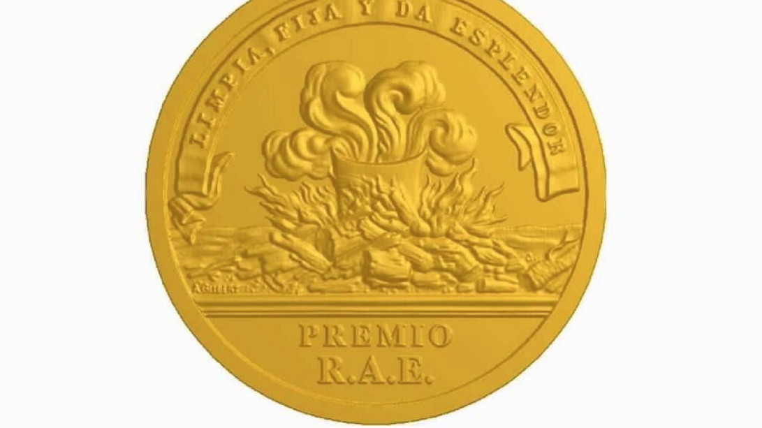 Medalla del Premio Real Academia Española