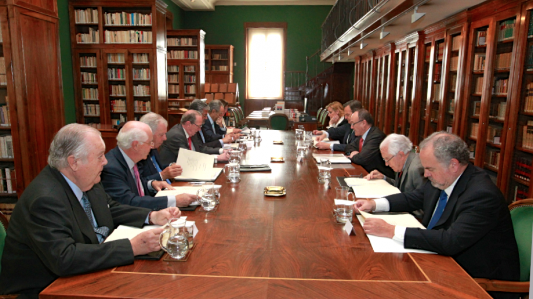Reunión anual del patronato de la Fundación pro Real Academia Española, 2013.