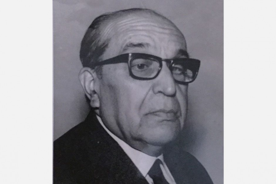 Detalle del retrato de Melchor Fernández Almagro (Signatura BA-042-002). © Real Academia de la Historia