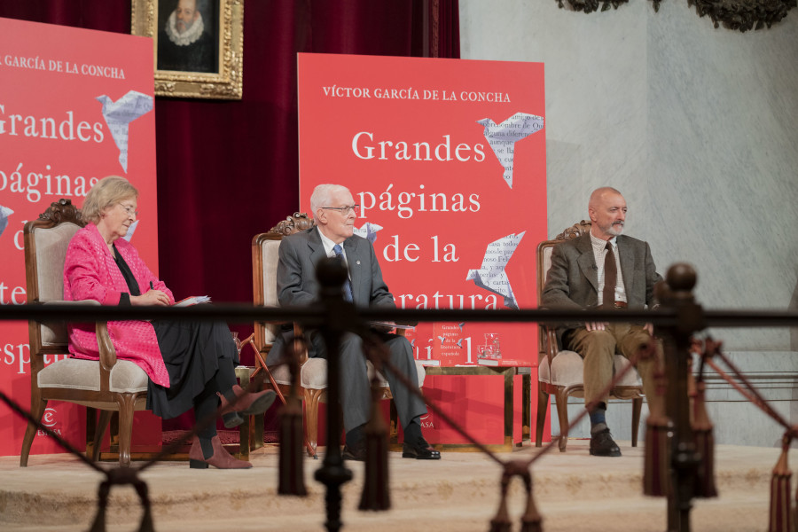 Presentación de «Grandes páginas de la literatura española» (foto: RAE)
