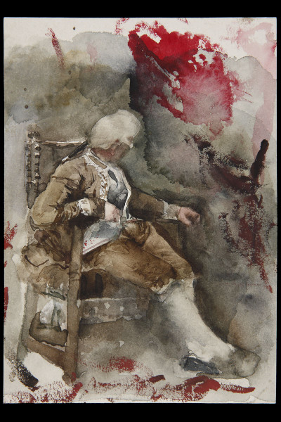 «Caballero en un sillón», de Mariano Fortuny, 1869